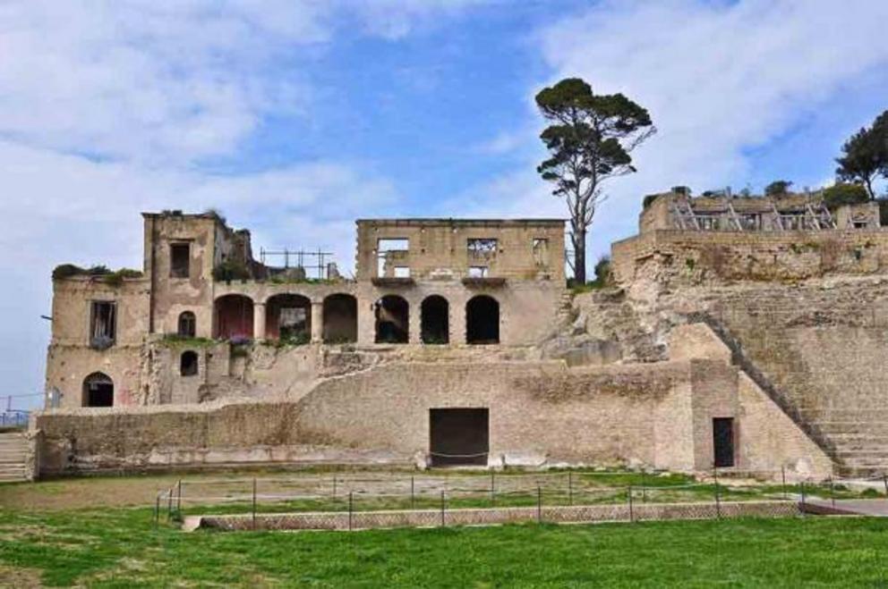 The remains of the luxurious Pausilypon villa where so much cruelty by Vedius Pollio was witnessed, recorded, and remembered.