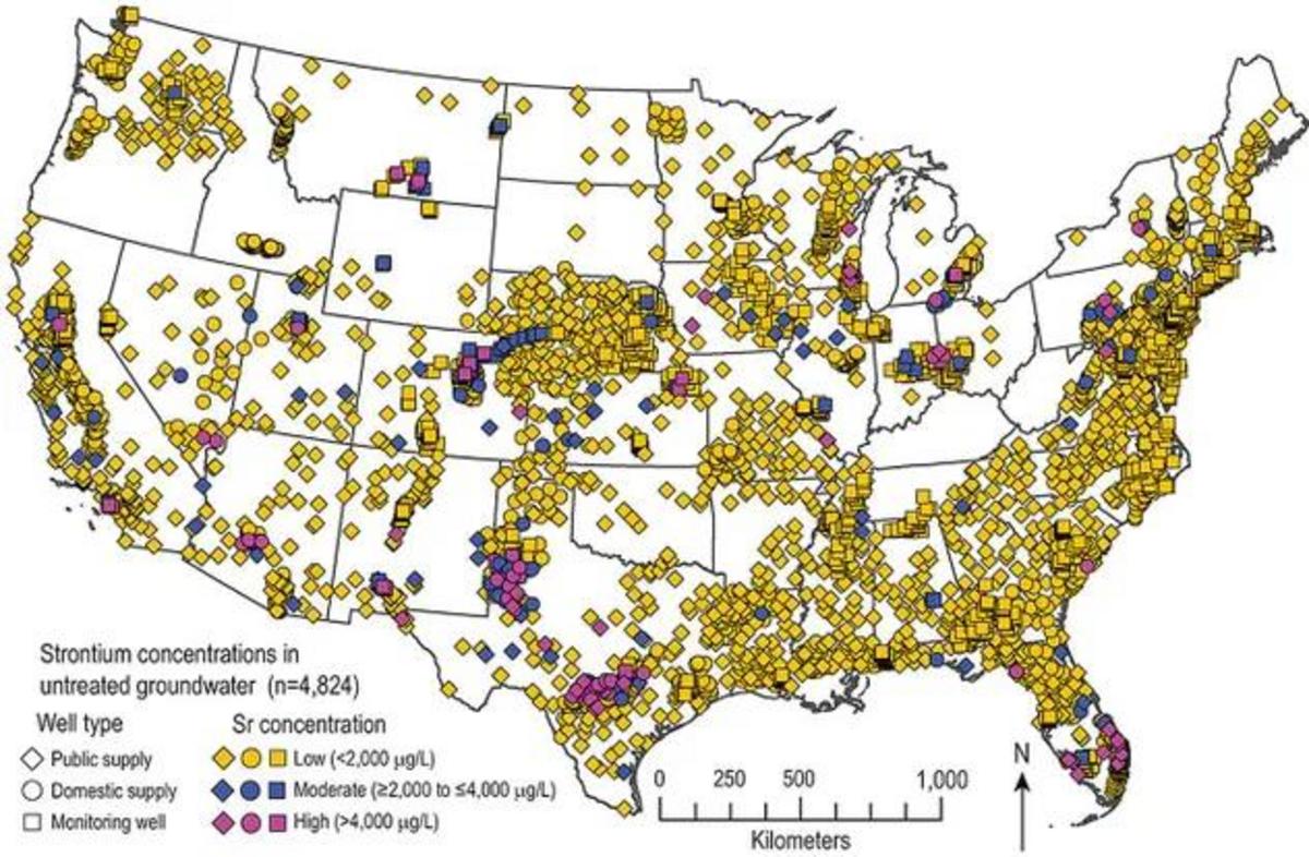 More than 2 million Americans exposed to high levels of strontium in ...