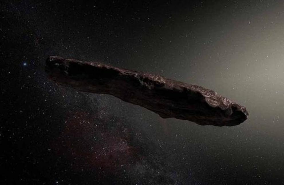 In 2017, Hawaiian astronomers discovered the first ever interstellar object as it passed through our solar system and they named it Oumuamua, which means messenger from the distant past.