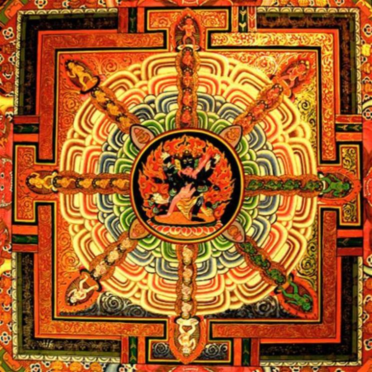 ‘Tantra thangka – centre’