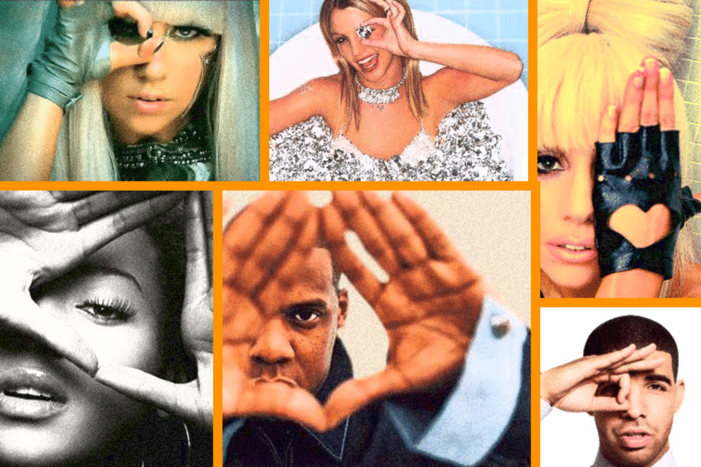 Some of your favorite stars doing their favorite one-eye photo shoot thing. What’s the message here?