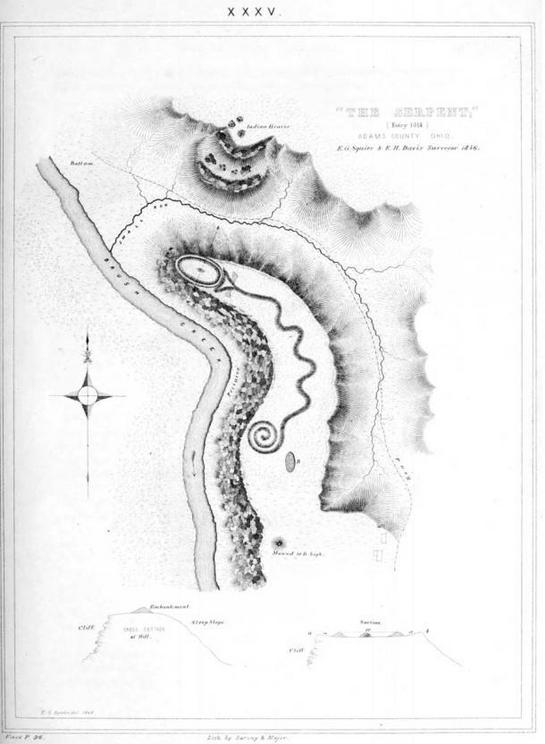 New theory links serpent mound cults, impact craters and high science Old-drawing-of-the-Great-Serpent-Mound-1620309148795