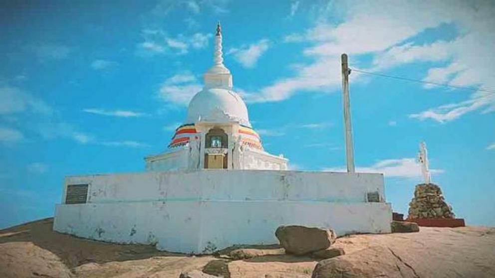 The temple at Kirinda