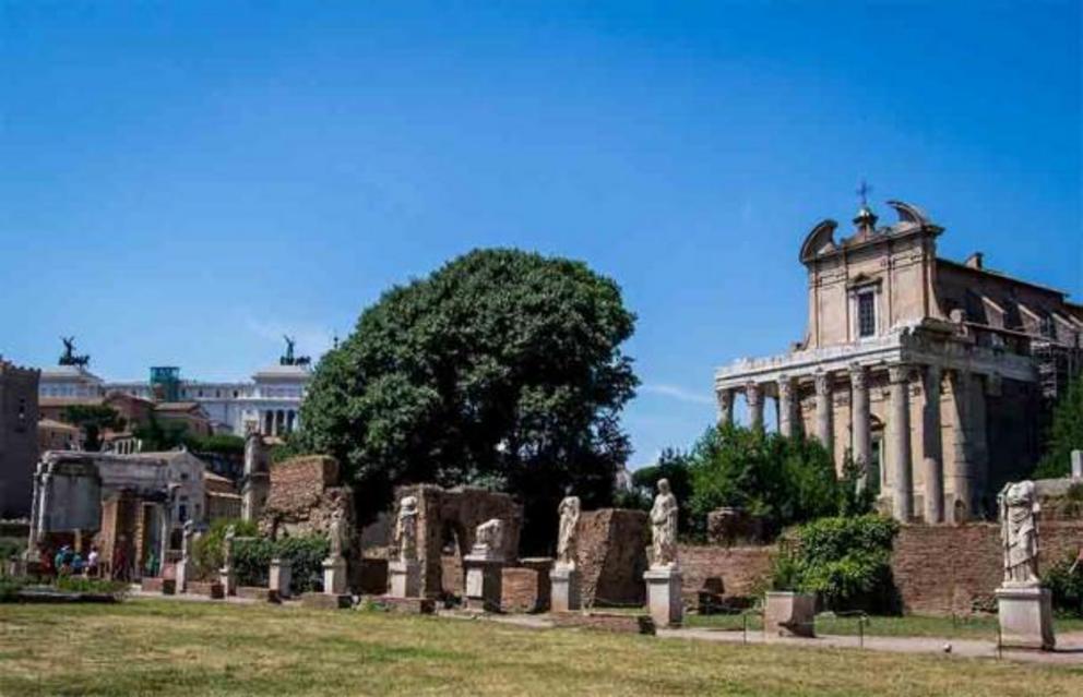 House of the Vestal Virgins in the Roman Forum, Rome