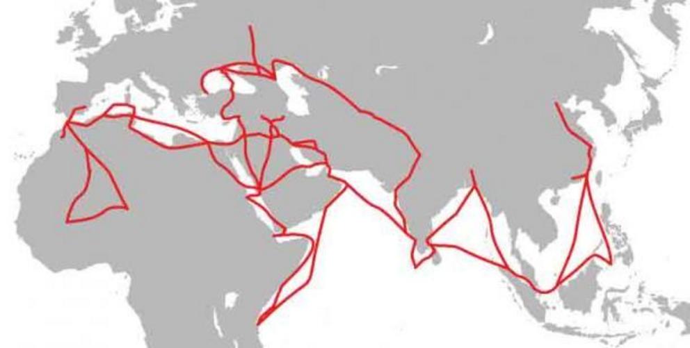 Ibn Battuta travelled across much of 14th century Europe, Africa and Asia