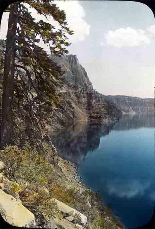 According to the legend of the Klamath and Modoc Indians the mystic land around Crater Lake, Oregon was the home of the great and terrible god Llao. Llao was captured by the benevolent creator god. His body was torn into fragments and cast into the lake. 