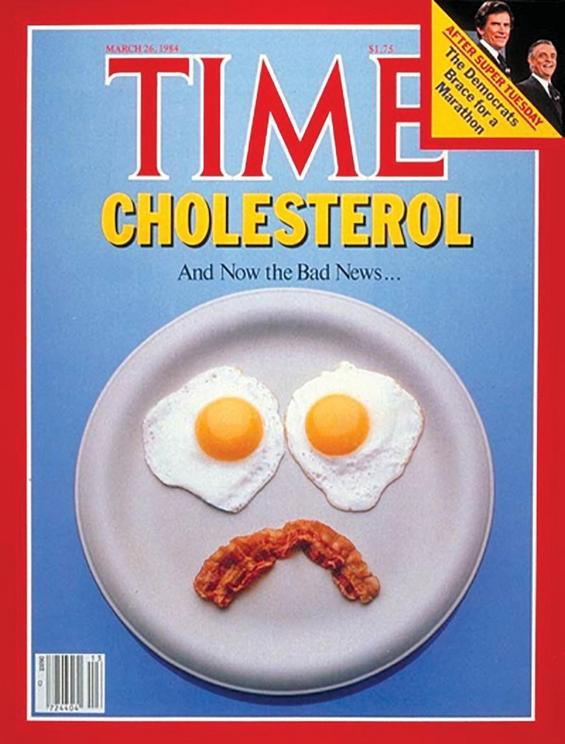 This Time magazine cover from 1984 played a key role in kicking off the low-fat craze that still has many people fearful of saturated fat
