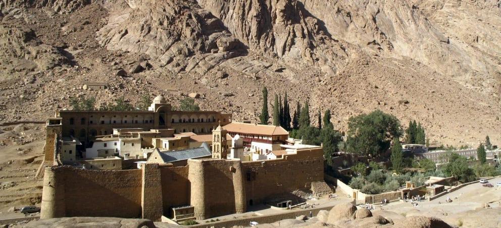 St Catherine Monastery on Mt. Sinai. Credit: Joonas Plaan/Wikimedia Commons/CC BY 2.0