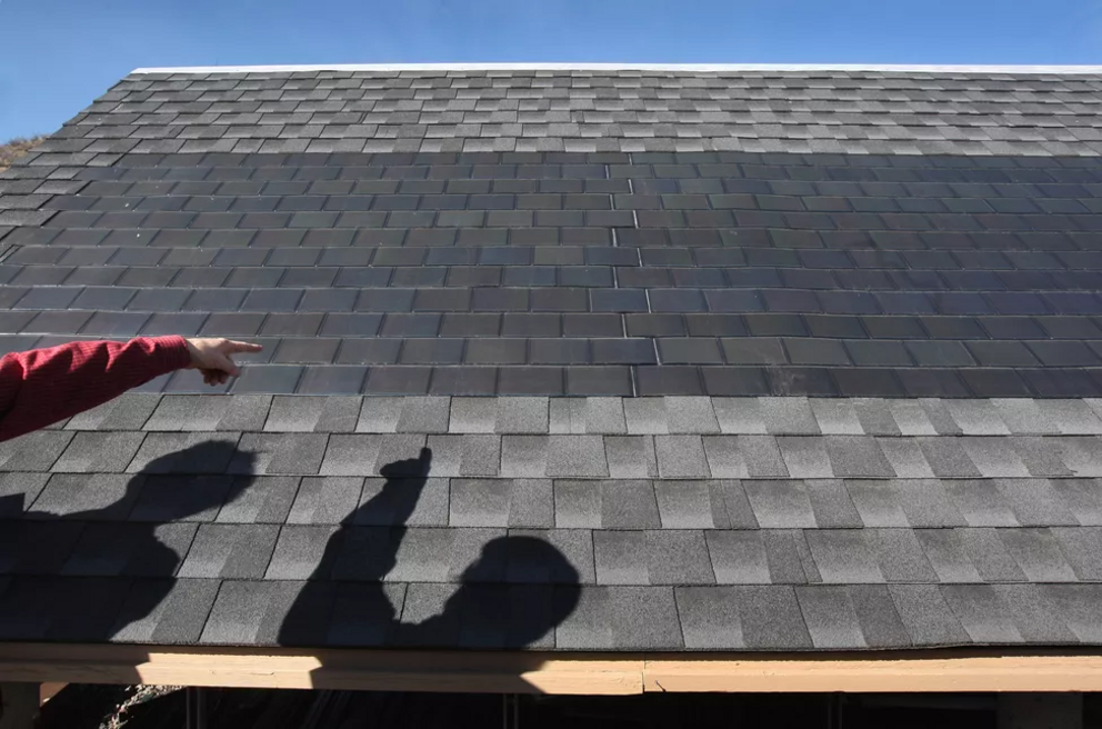 National Renewable Energy Lab roof shingle testing in Golden, Colorado.