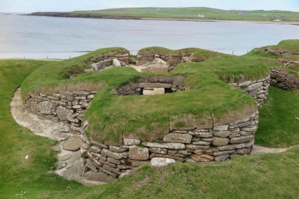 The Neolithic Revolution marked a shift from nomadic hunter-gatherers to permanent agricultural settlements, such as here at Skara Brae