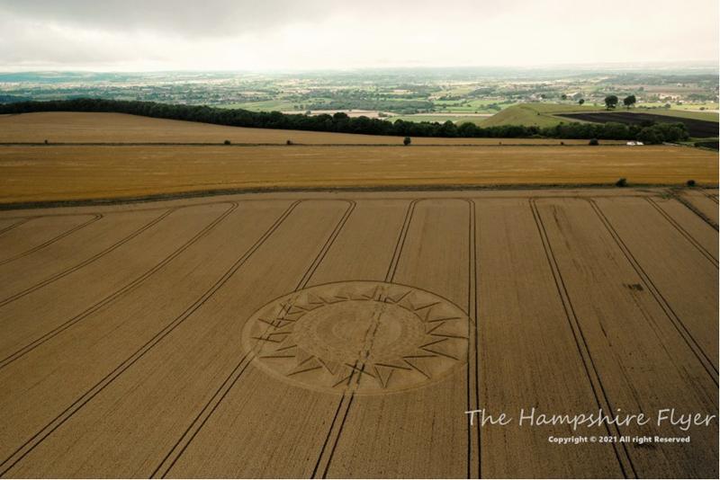 Crop circle: Roundway Hill, near Devizes, Wiltshire - Nexus Newsfeed