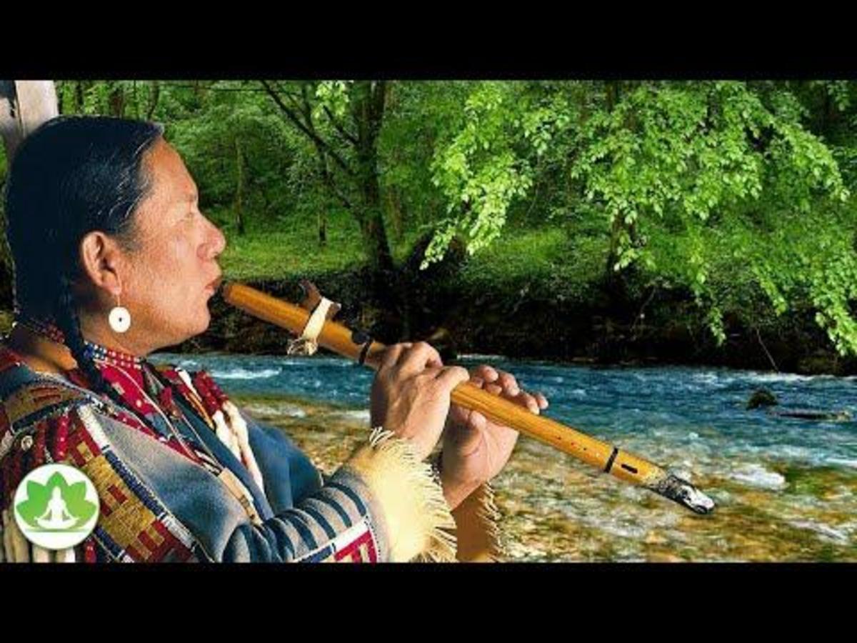 Native American Flute Music And Rain Relaxing Music Meditation Music