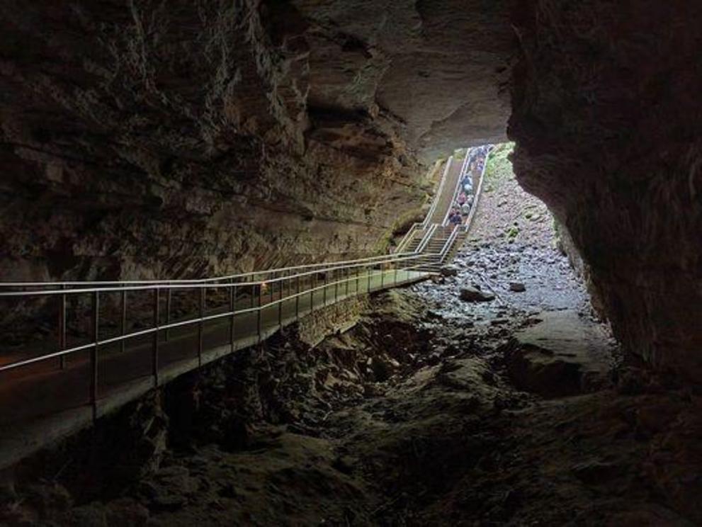 THE LONGEST CAVE IN THE WORLD IS NOW EVEN LONGER!!!  Mapping and exploration by the Cave Research Foundation has revealed 8 new miles to the Mammoth Cave system, making the total count 420 known miles of passages! When it comes to discoveries in Mammoth C