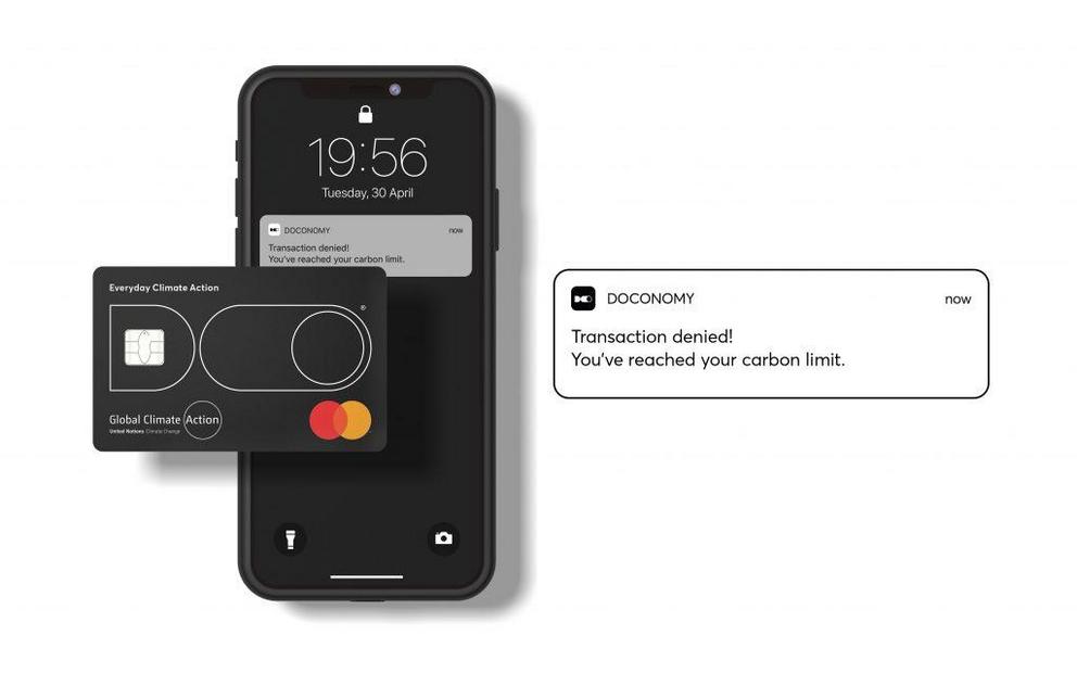 The DO Black credit card from Doconomy