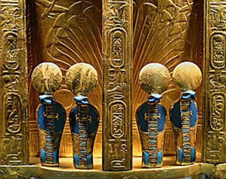 Uraeus snakes, which are cobras, are a famous Egyptian symbol used most often on the crowns of the ancient pharaohs.