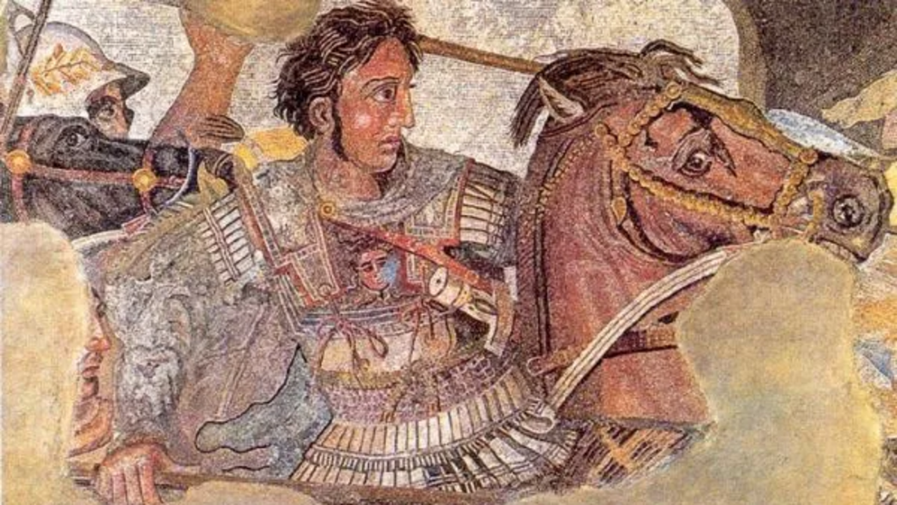 In 332 B.C. Persian rule in Egypt came to an end with the arrival of Alexander the Great (pictured here), and he established the city of Alexandria.