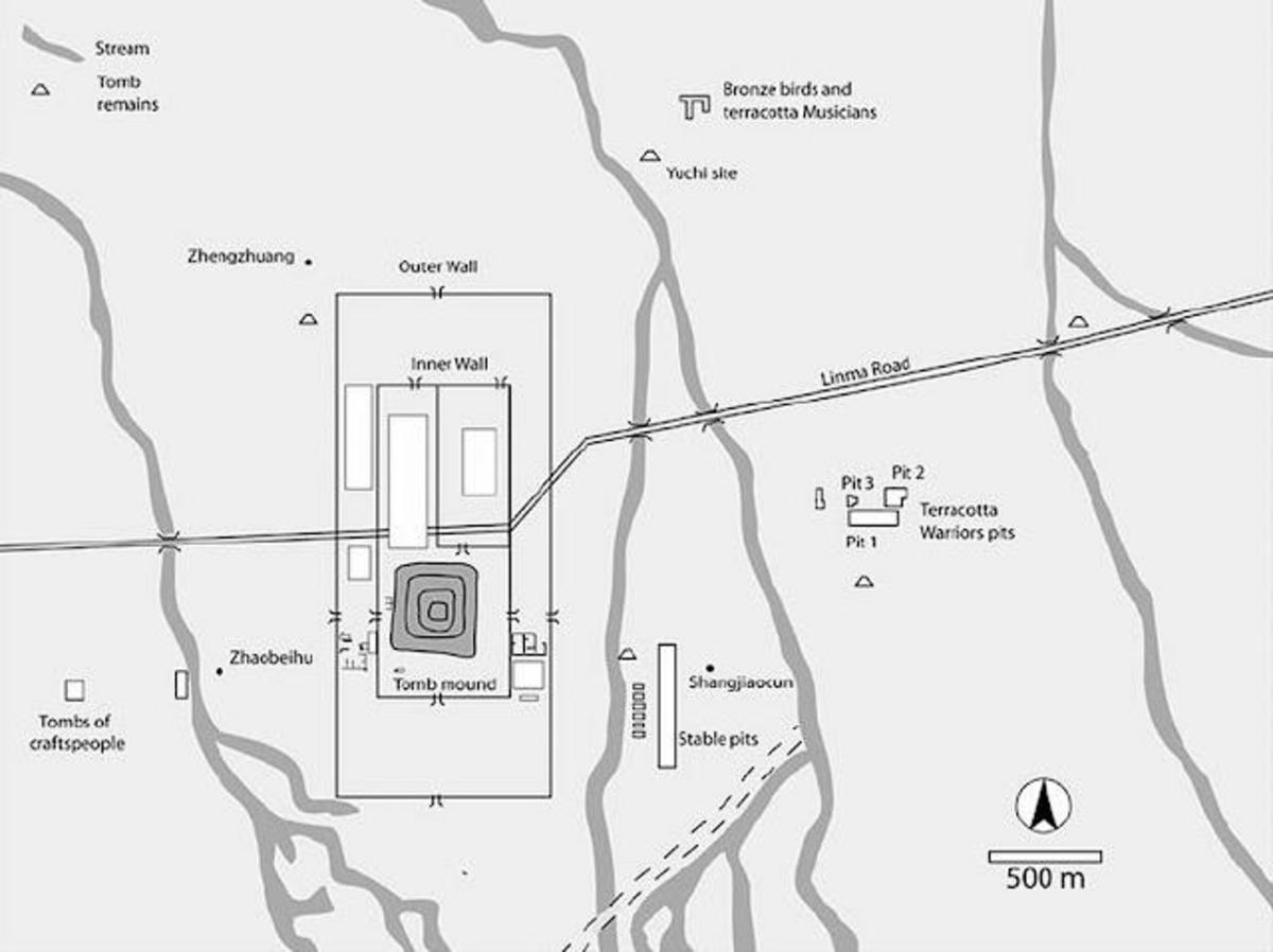 Терракотовая армия схема