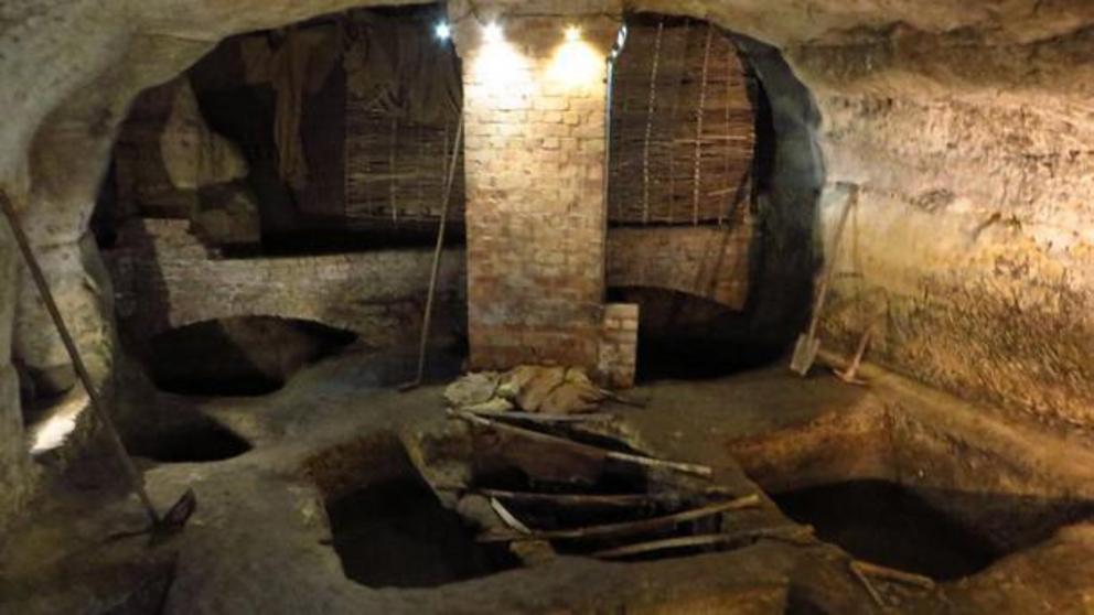 The Nottingham caves have been in use for 1000 years.