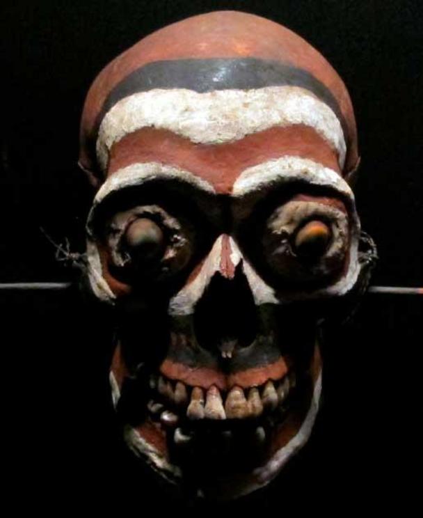 Papua New Guinea skull mask