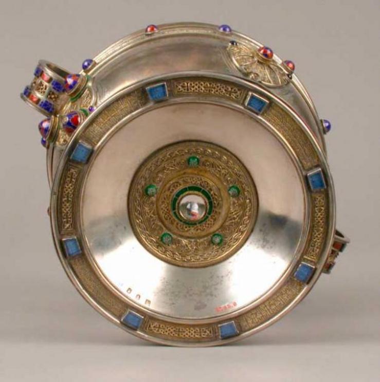 An early 20th century reproduction of the Ardagh Chalice