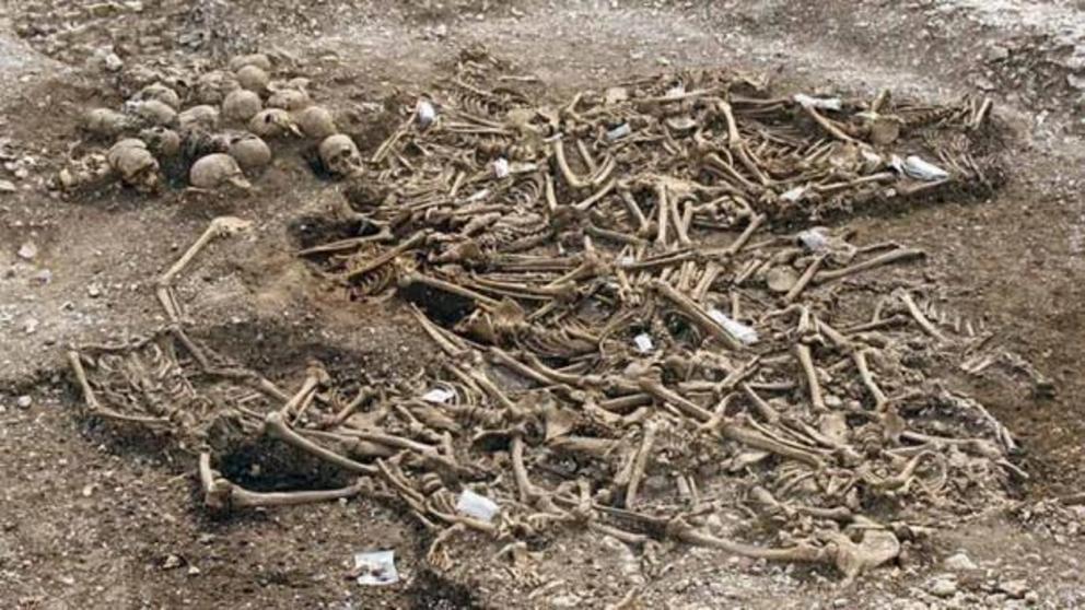 Viking age mass grave from Ridgeway Hill, Weymouth.