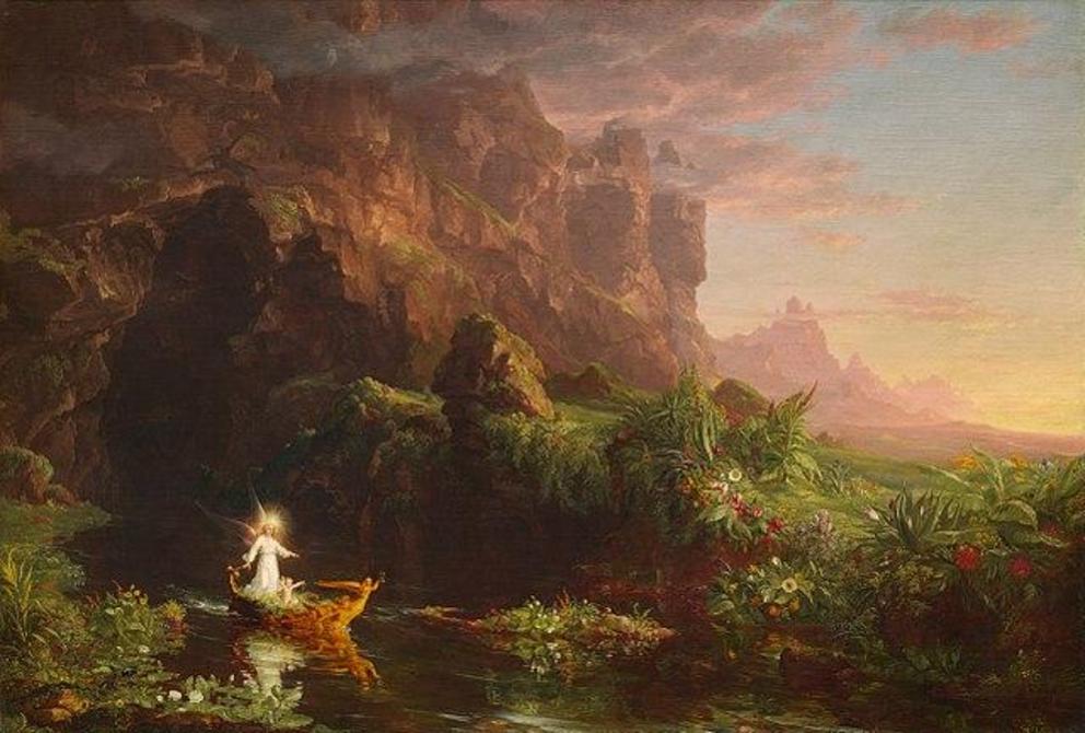 The Voyage of Life by Thomas Cole (1801-1848)