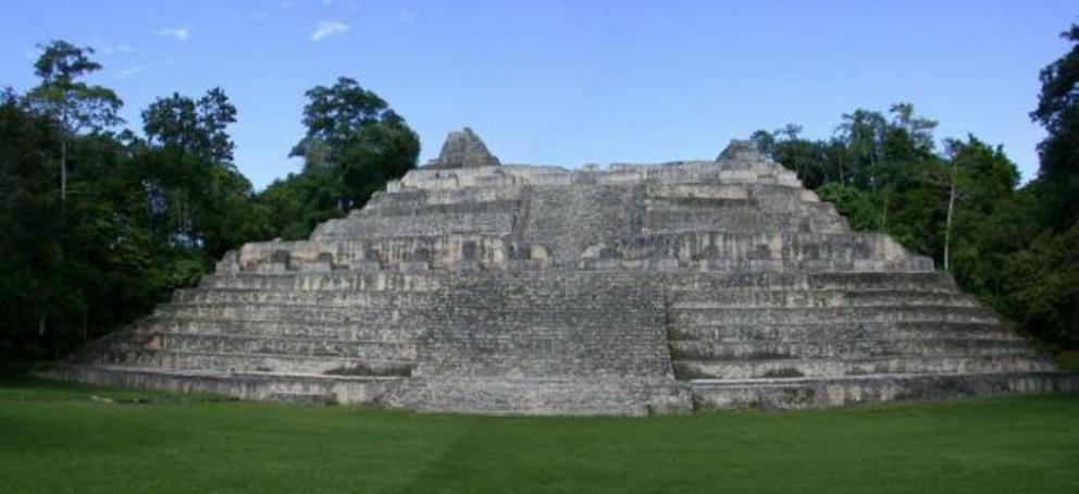 Caana, largest structure at Caracol, Belize, believed to have served many functions ranging from palatial residence to ceremonial.