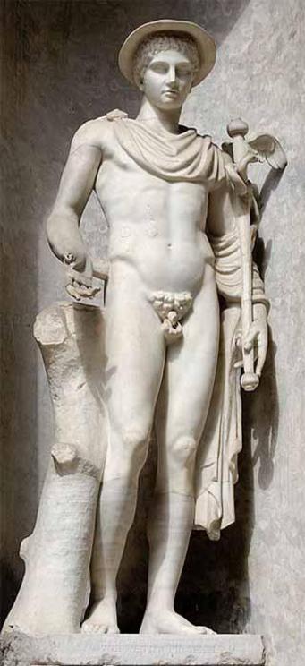 Hermes Ingenui. Roman copy of the second century BC after a Greek original of the fifth century BC.