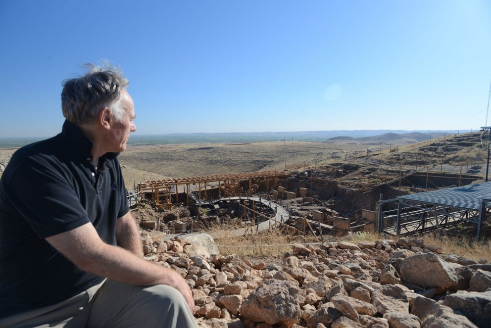 Graham Hancock at Gobekli Tepe, 2013