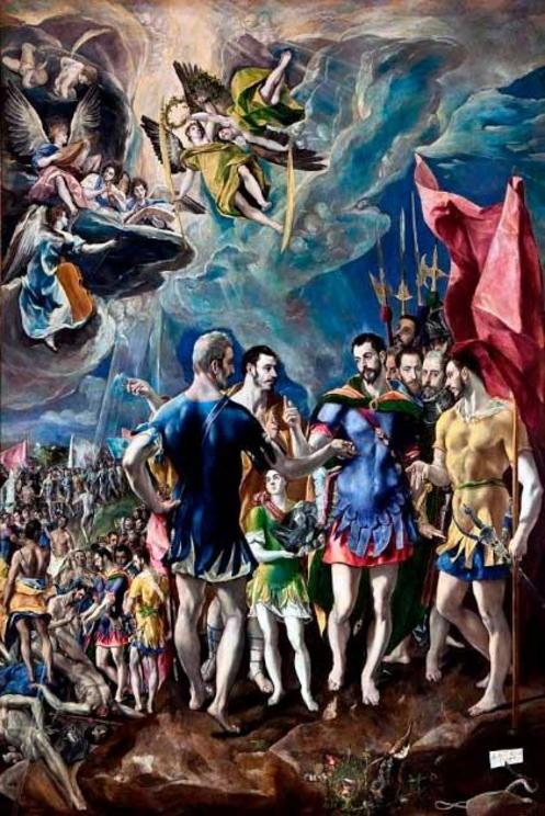 ‘The Martyrdom of St Maurice’ (1580-1582) by El Greco.