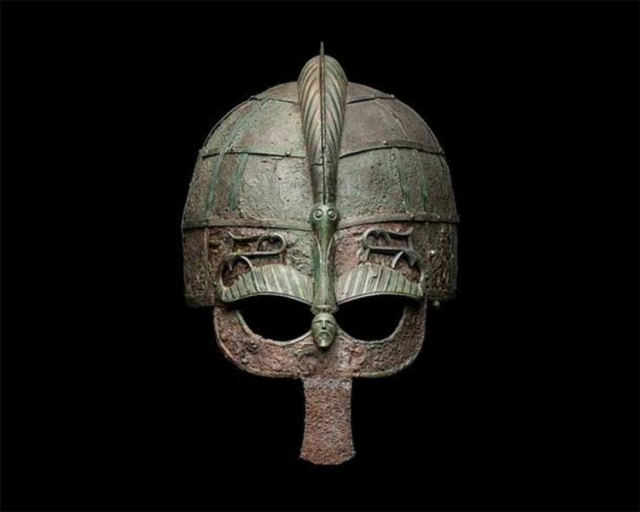 The Vendel helmet in the Statens historiska museum. The Vendel archaeological site is situated in Uppland, on the eastern coast of Sweden, and was used as a burial ground during the Vendel period (c 550 - 800 AD).