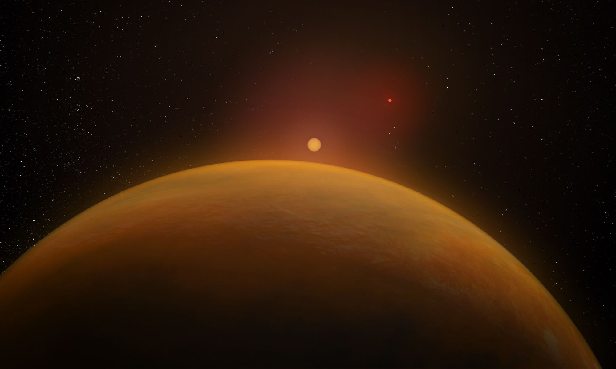 Astronomers Create The First 3D Model Of A Planet Orbiting In A Binary ...