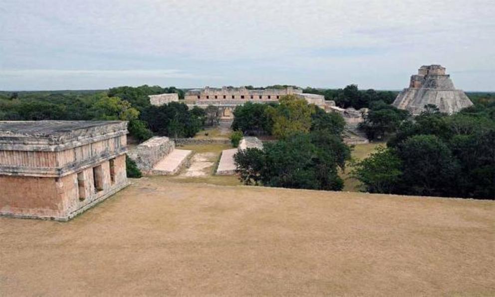 Panoramic View of Uxmal