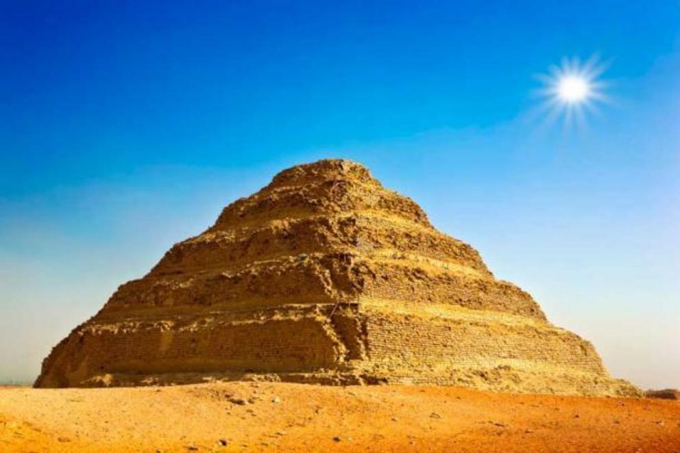 The Pyramid of Djoser in Saqqara necropolis is Egypt’s oldest pyramid