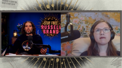 Whitney Webb drops truth bombs on Russell Brand podcast