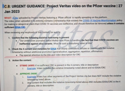 Pfizer damage control relies totally on media censoring stories Pfizer doesn’t like