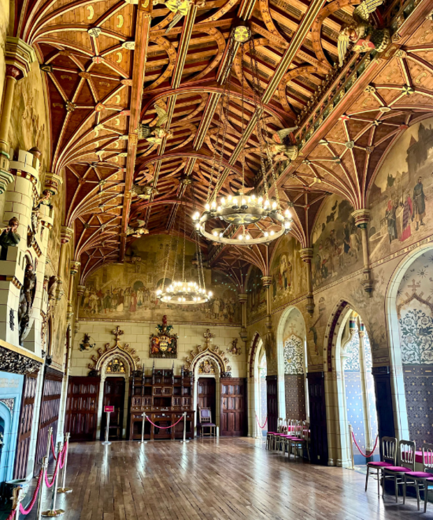 The banqueting hall (Photo: Nation.Cyrmu)