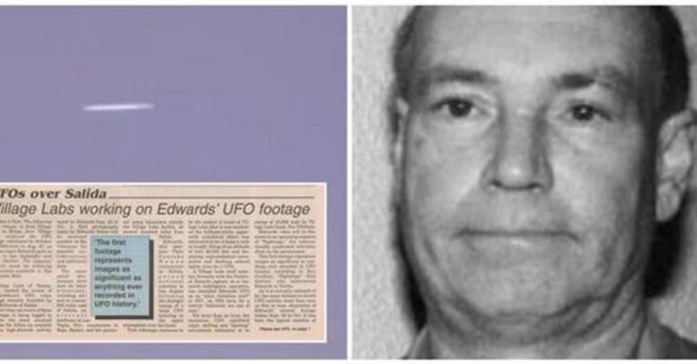 The UFO footage was filmed on August 27, 1995, above Salida, Colorado.