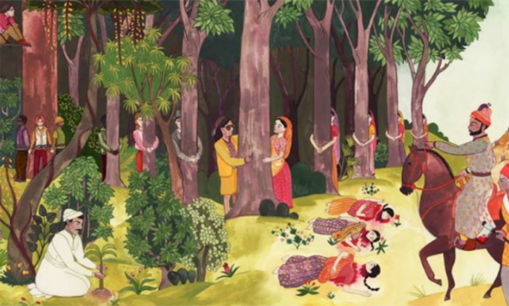 The first recorded case of tree-hugging took place during the Khejarli massacre in 1730, when the Bishnoi people defended their trees against the majaraja’s men.