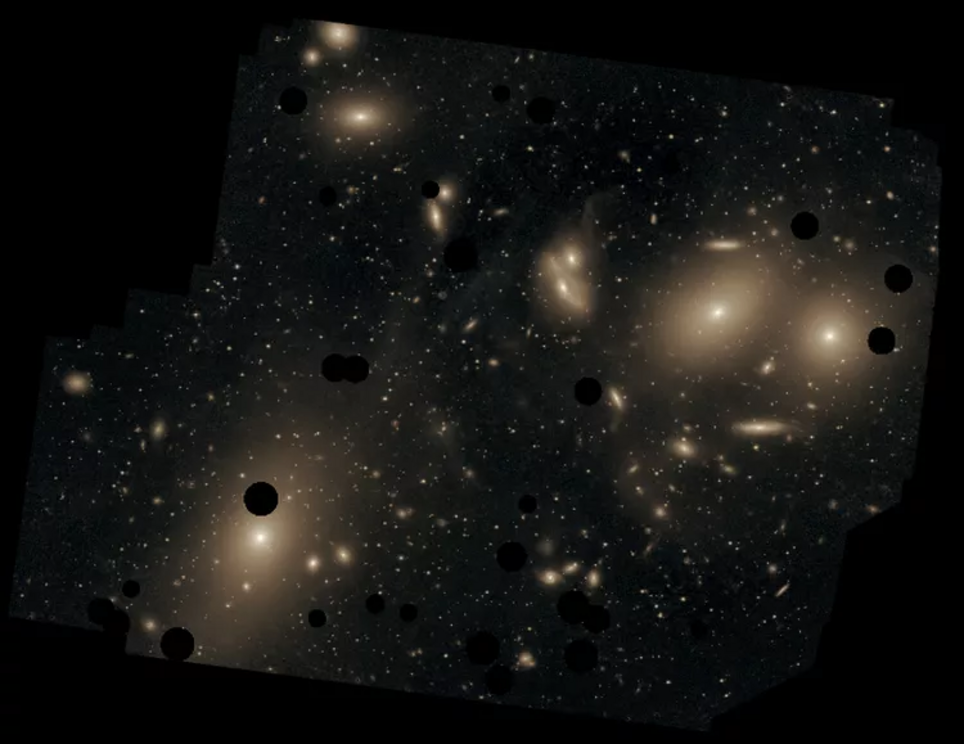 An image of the Virgo Cluster using the Burrell Schmidt telescope.