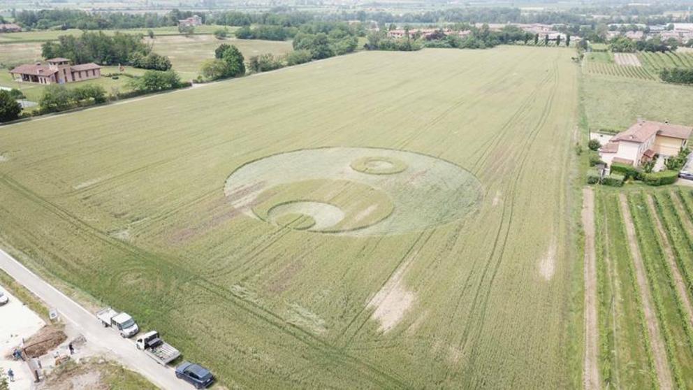 Crop Circles 2023 - Cascina San Michele, Nr Giulietta. Italy Reported 30th May It3-1685681992834