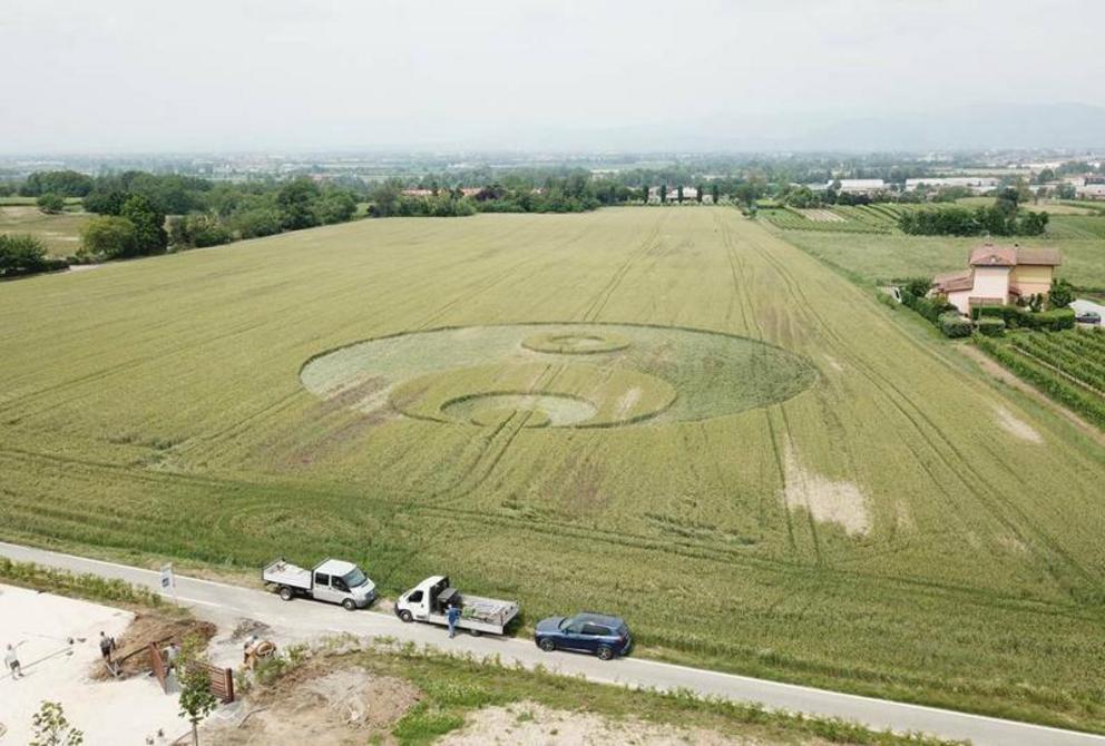 Crop Circles 2023 - Cascina San Michele, Nr Giulietta. Italy Reported 30th May It4-1685681993009