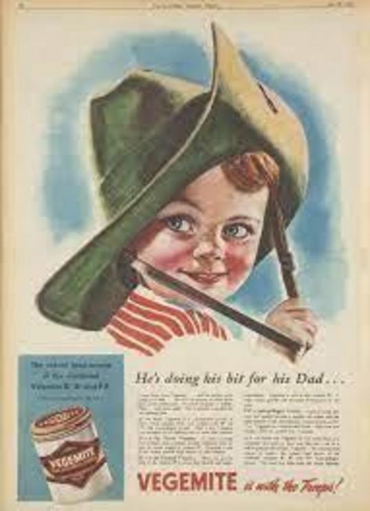 Vegemite WWII Advertisement.