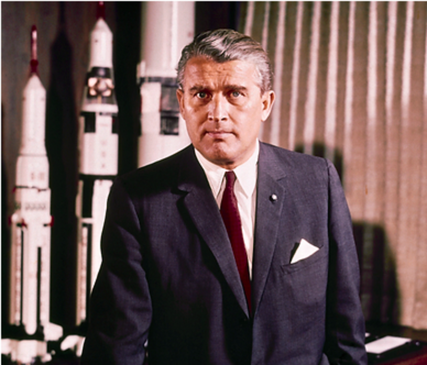 Wernher von Braun (Paperclip scientist, NASA)