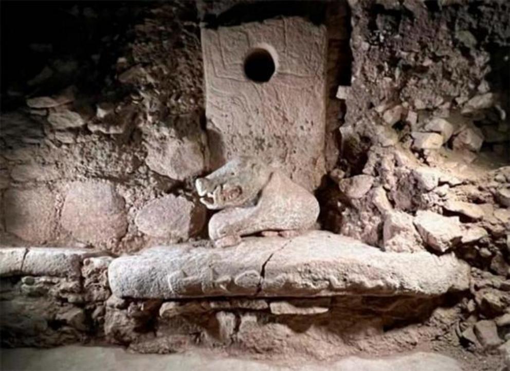 Life-size boar statue found at the northern end of Göbekli Tepe’s Enclosure D.