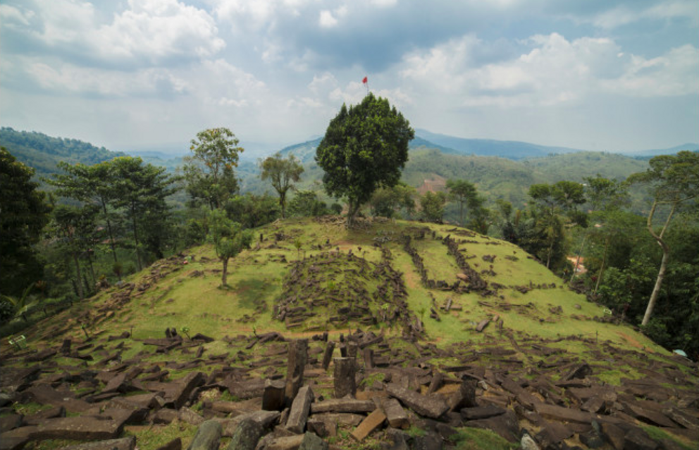 Gunung Padang, located in Cianjur, West Java, Indonesia(Credit: Ade Lukmanul Hakimmm/Shutterstock)