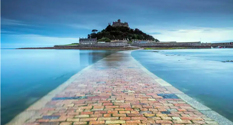 Pathway to St Michael’s Mount in Cornwall. Source: The English Home