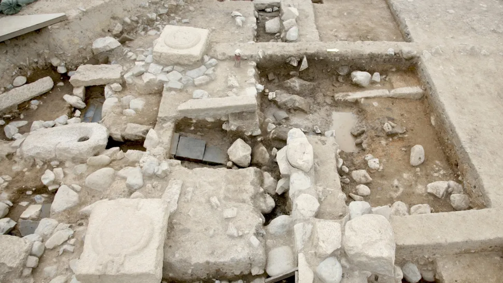 This photo shows part of the 1,300-year-old Donggung Palace in Korea. 