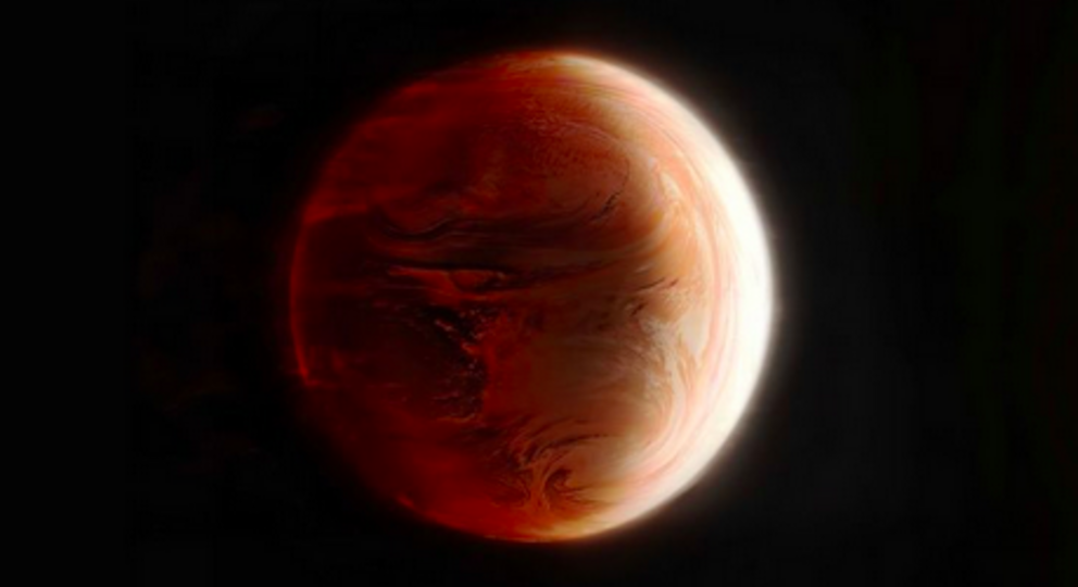 An artist's impression of the exoplanet Tylos. (Engine House VFX)