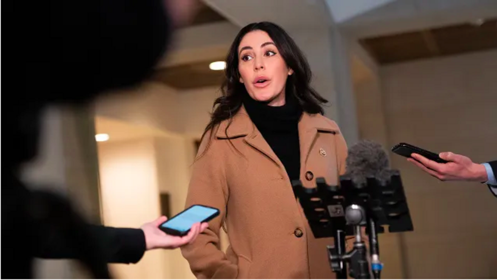 Rep. Anna Luna (R-Fla.) speaks to reporters on Friday, January 12, 2024 following a classified briefing with Inspector General of the Intelligence Community Thomas Monheim and members of the Congressional UAP Caucus. Allison Robbert